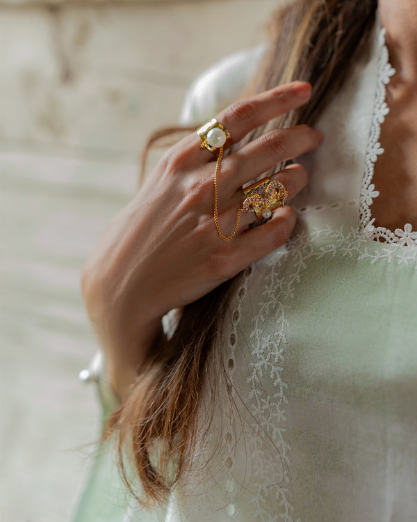 Chikankari Tulip Set