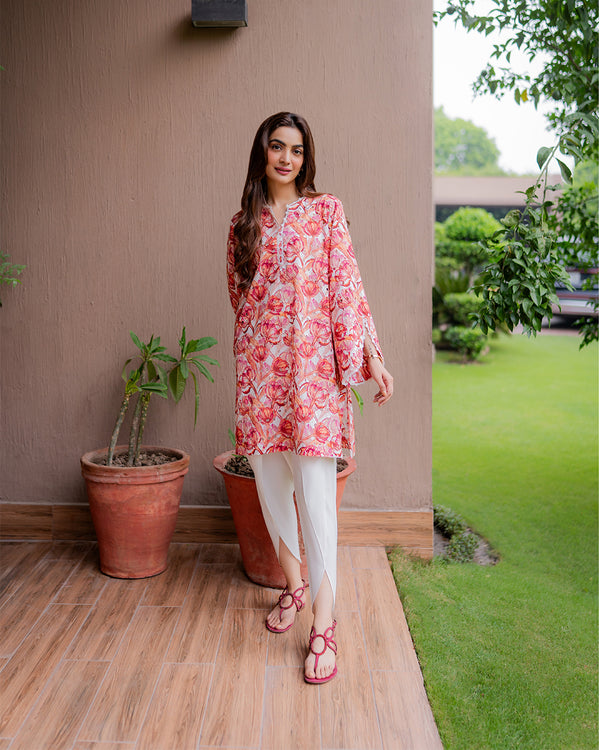 Chikankari Floral Set