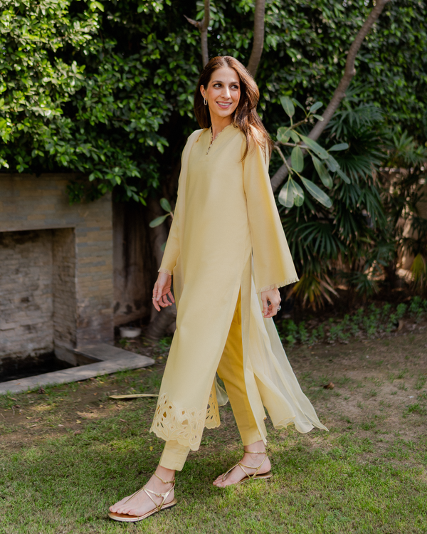 Light Yellow Peony Set