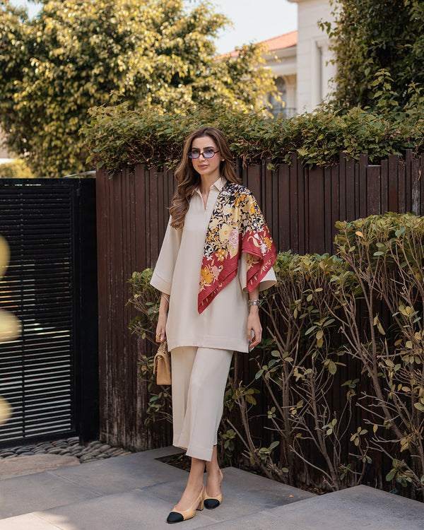 Birch White Slate Set