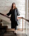Black Linen Set
