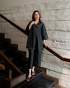 Black Linen Set