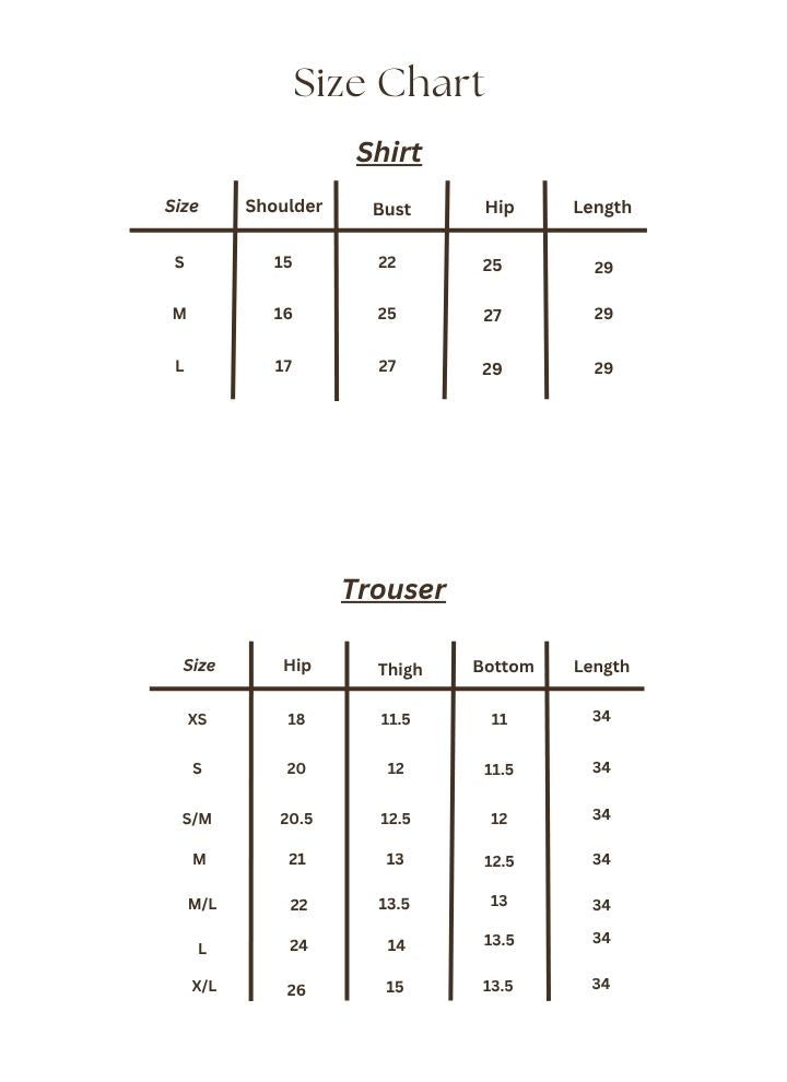 Size Chart Image