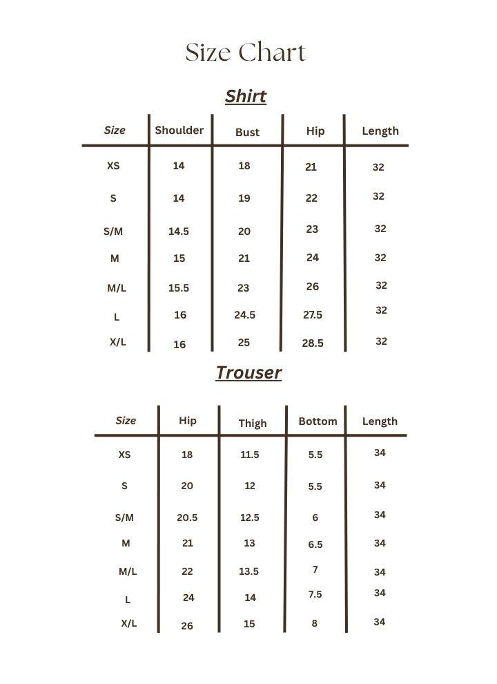 Size Chart Image