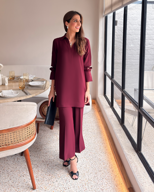 Burgundy Frame Set
