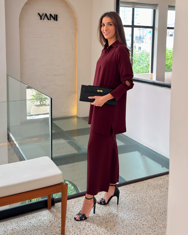 Burgundy Frame Set