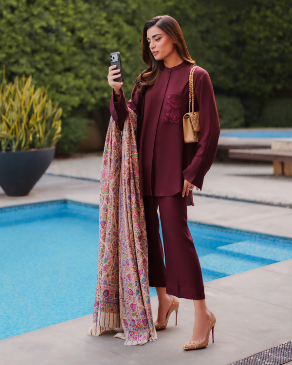 Oxblood Ruelle Set