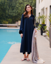 Midnight Blue Vesper Set