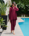 Fringe Crepe Set