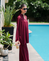 Fringe Crepe Set