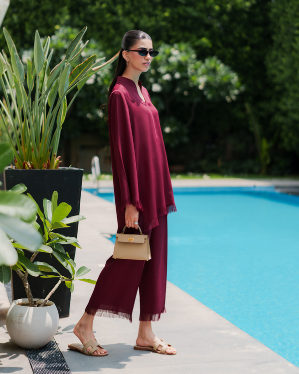 Fringe Crepe Set