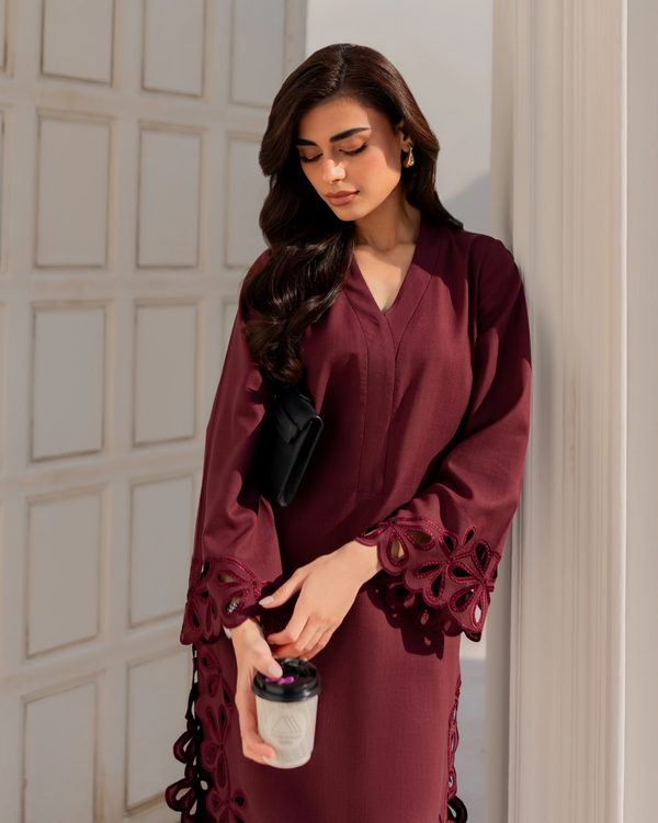 Burgundy Magnolia Set