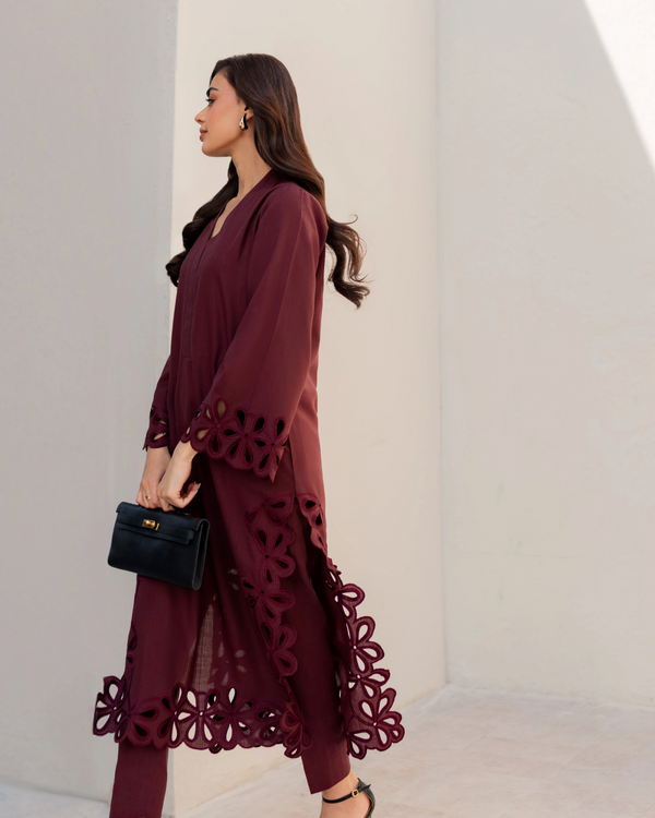 Burgundy Magnolia Set