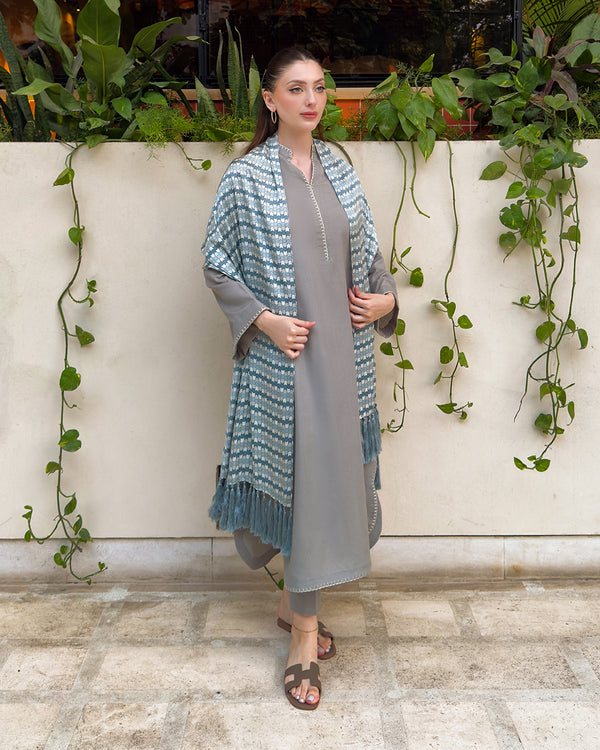 MG Embroided Scalloped Set