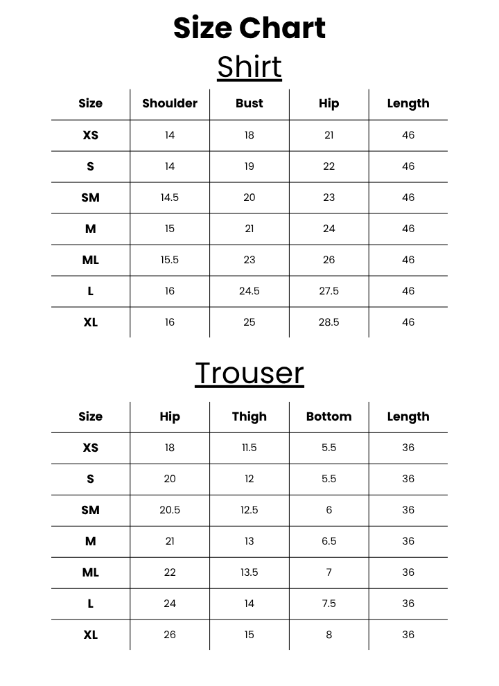 Size Chart Image