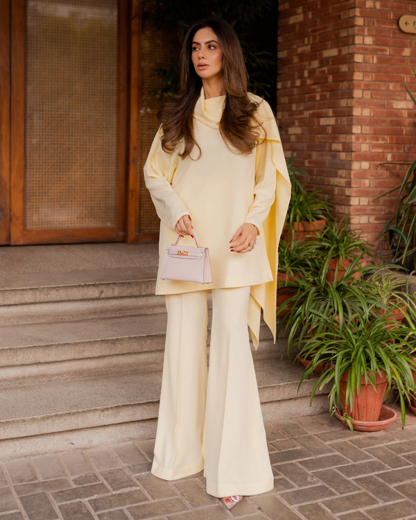 Butter Yellow Drape Set
