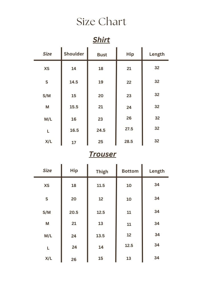 Size Chart Image