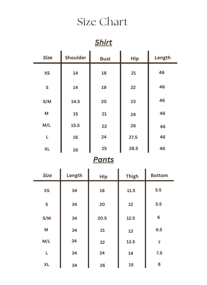 Size Chart Image