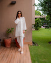 White Chikankari tulip set