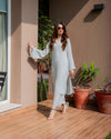 Mint Fringe Set