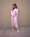 Tea Pink Fringe Set