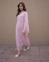 Tea Pink Fringe Set