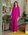Fuchsia Scallop Set