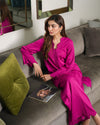 Fuchsia Scallop Set