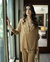 Caramel Drape Set