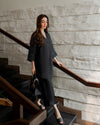 Black Linen Set