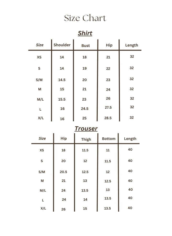 Size Chart Image
