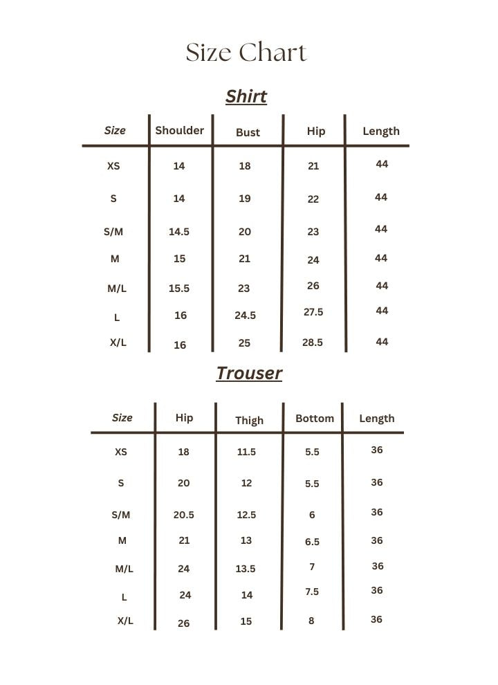 Size Chart Image