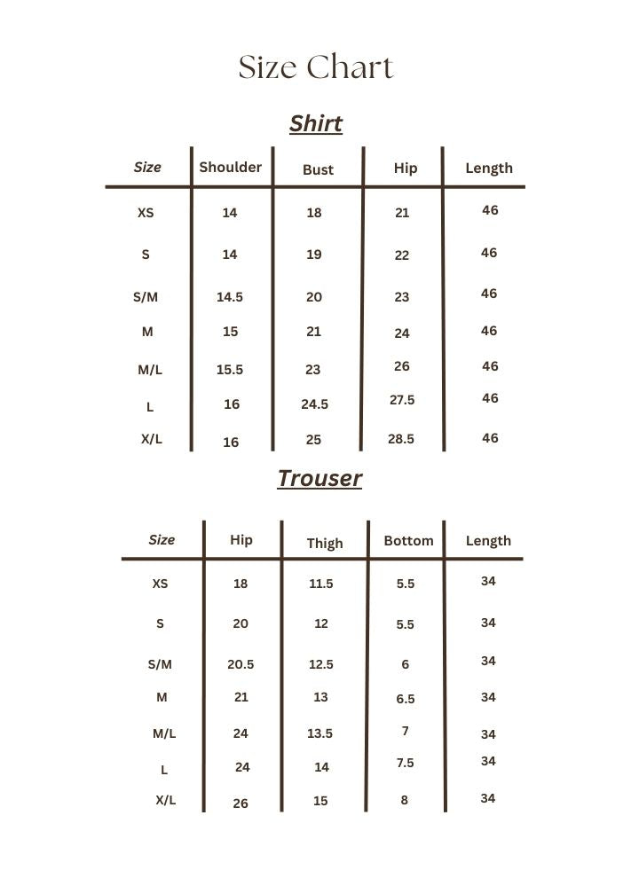 Size Chart Image