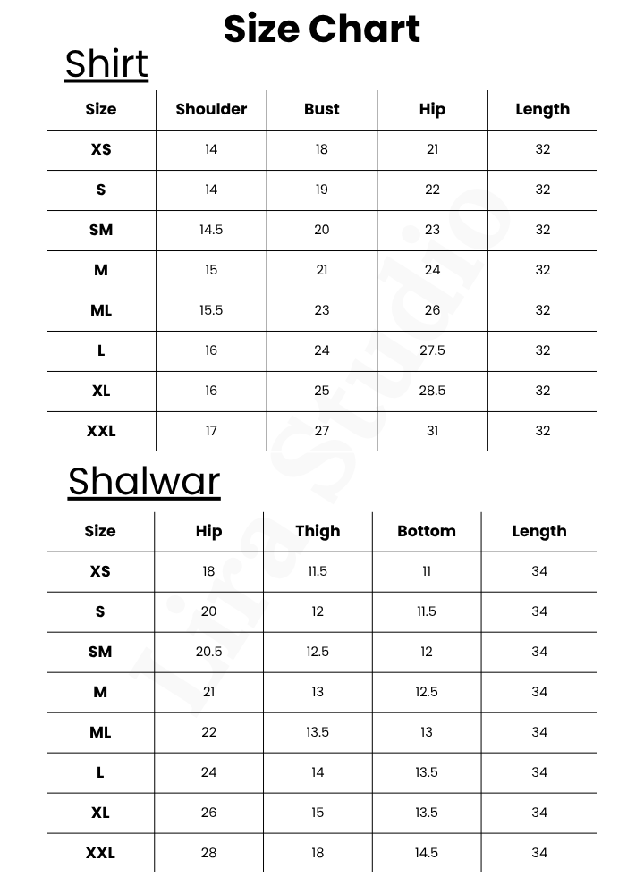 Size Chart Image