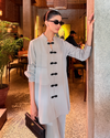 Mandarin Buttoned Set