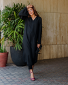 Black Karandi Fringe Set