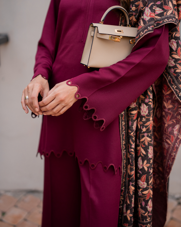 Plum Wave Set