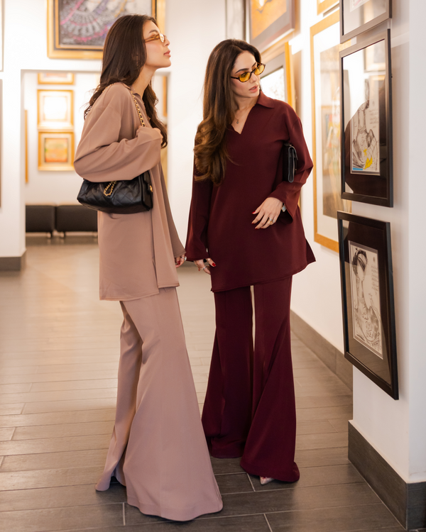 Burgundy Portrait Set