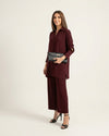 Burgundy Frame Set