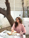 Tea Pink Scallop Set