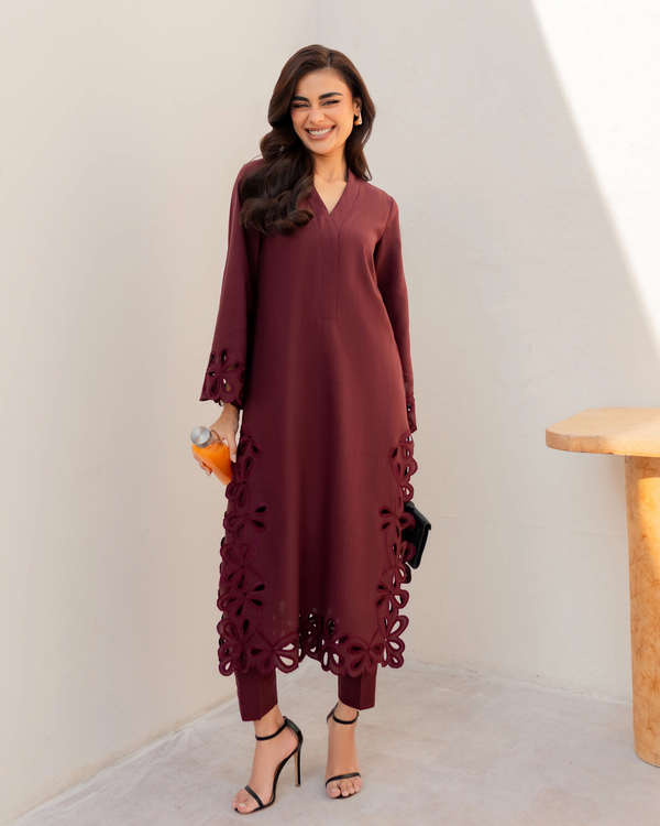 Burgundy Magnolia Set