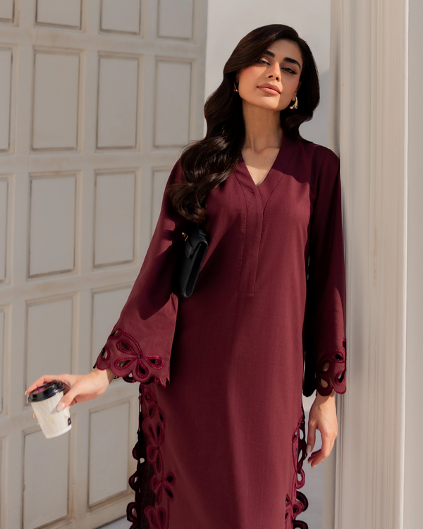 Burgundy Magnolia Set