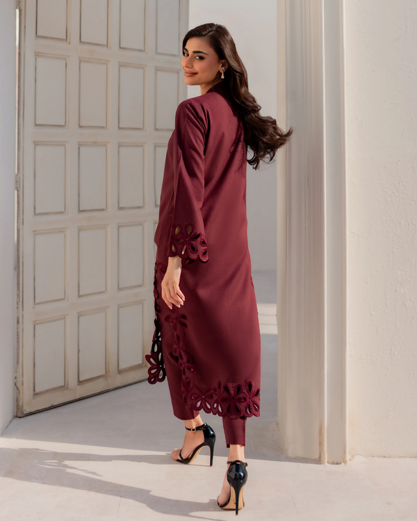 Burgundy Magnolia Set