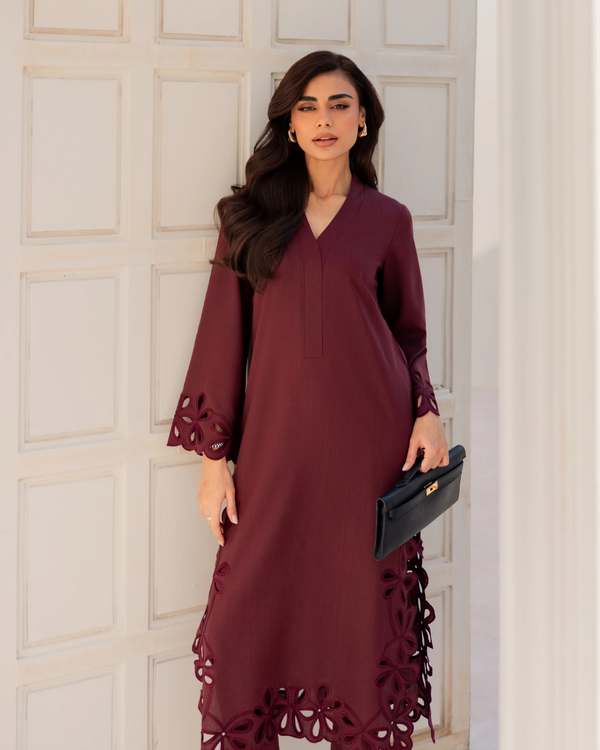 Burgundy Magnolia Set