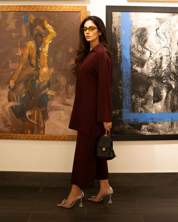 Burgundy Portrait Set