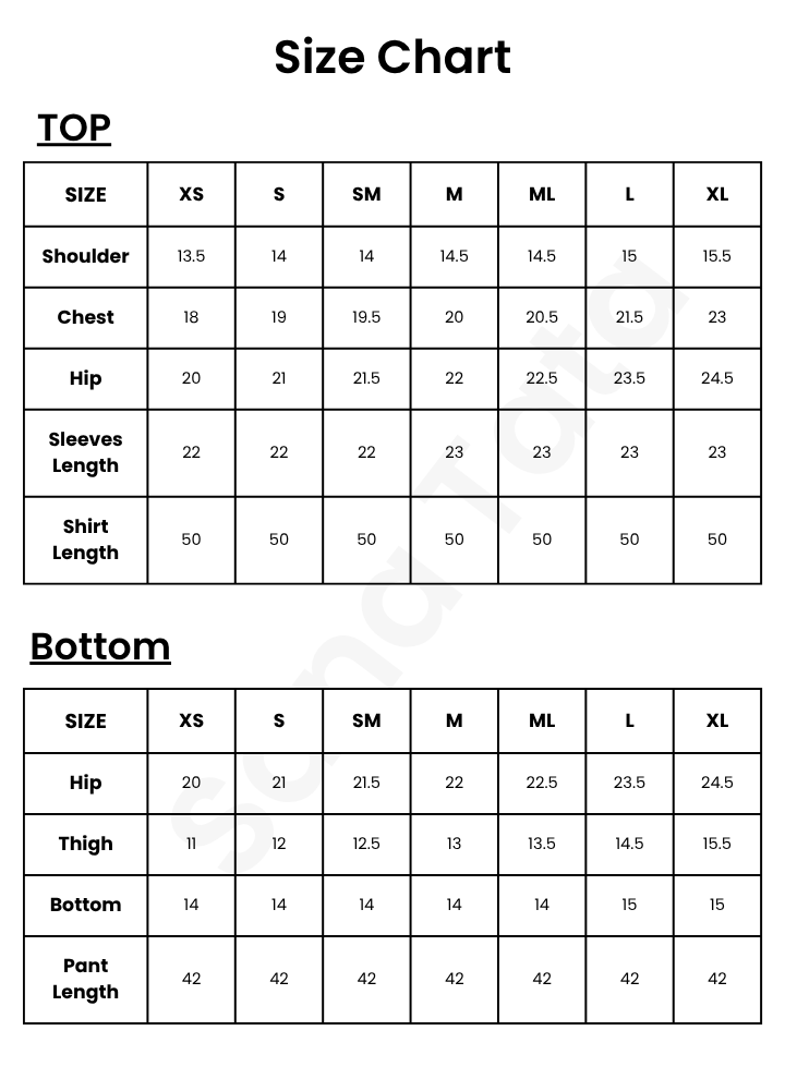 Size Chart Image
