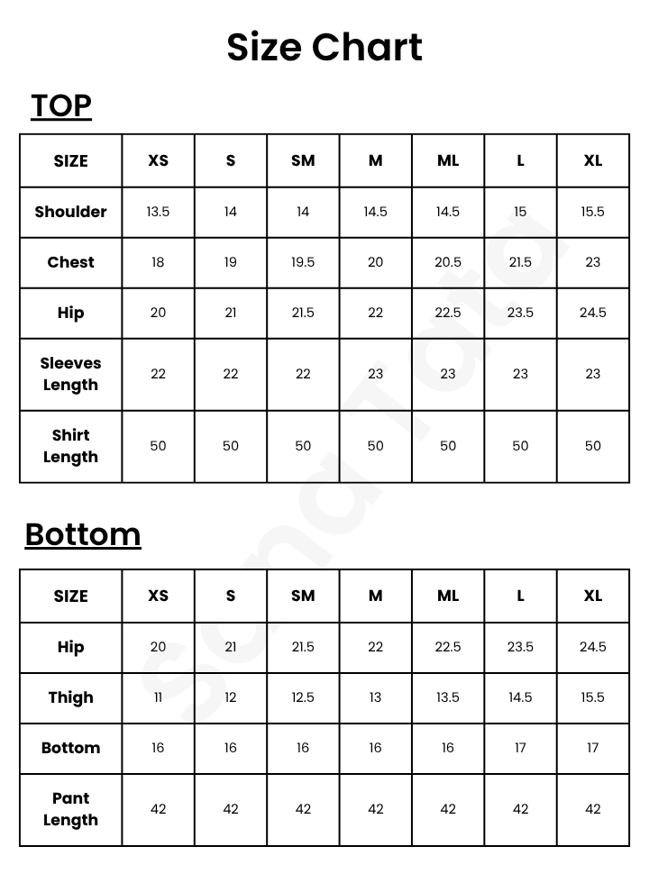 Size Chart Image