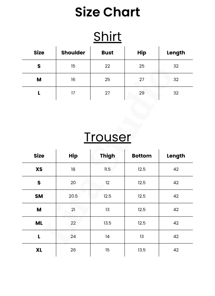 Size Chart Image