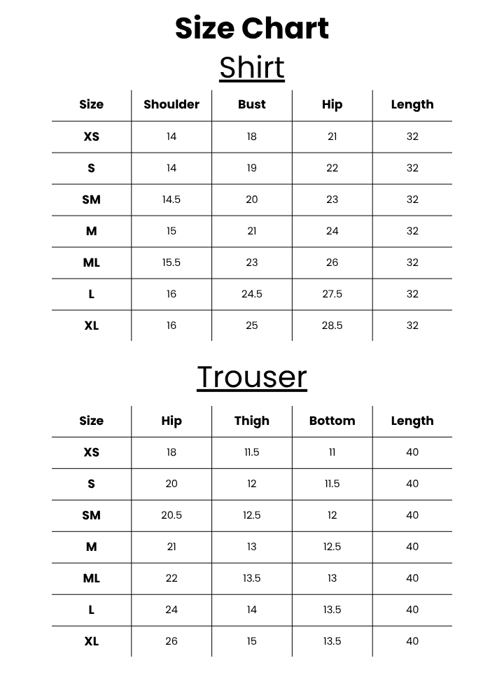 Size Chart Image