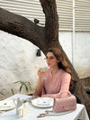 Tea Pink Scallop Set